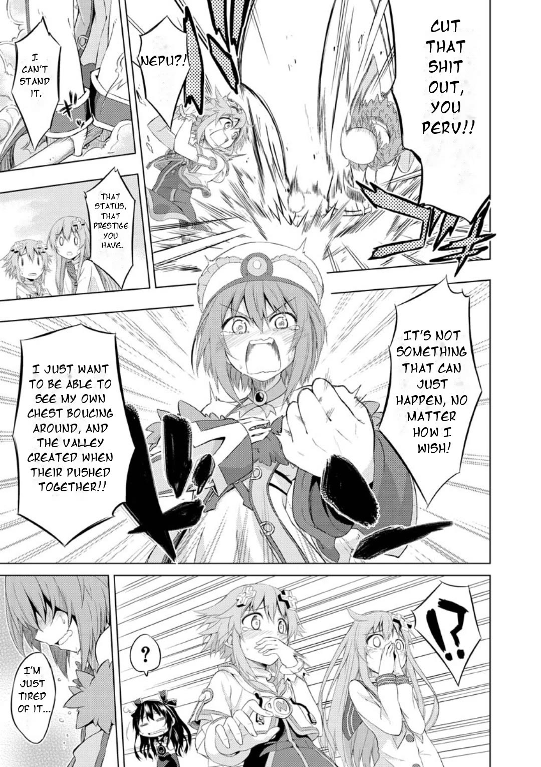 Choujigen Game Neptune: The Animation - Dengeki Comic Anthology Chapter 9 page 8 - Chapter 9: Blanc's Revolution