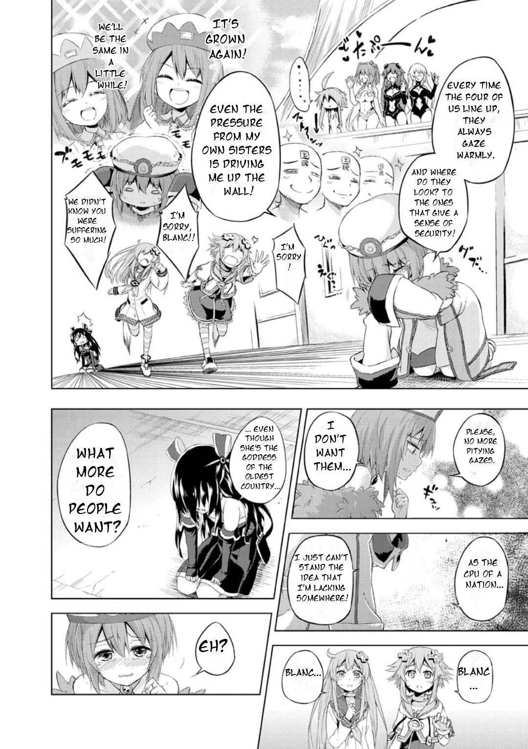 Choujigen Game Neptune: The Animation - Dengeki Comic Anthology Chapter 9 page 9 - Chapter 9: Blanc's Revolution