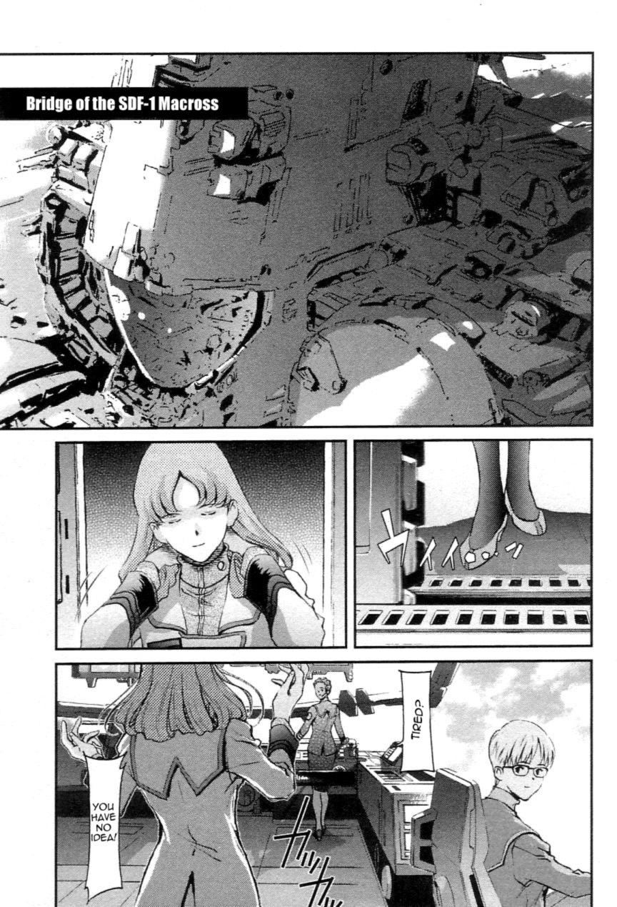 Choujikuu Yousai Macross: The First Chapter 1.1 page 43 - Vol.1 Chapter 1