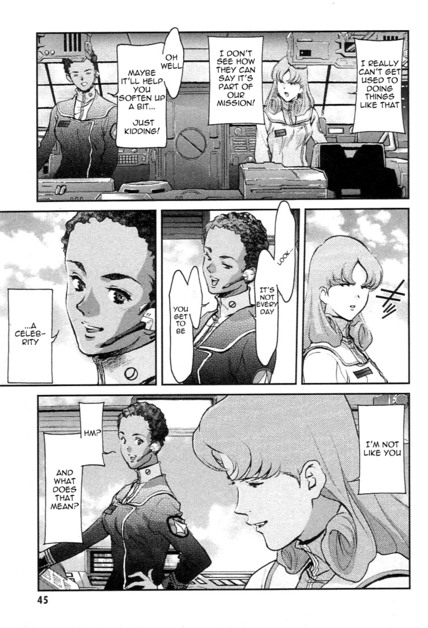 Choujikuu Yousai Macross: The First Chapter 1.1 page 45 - Vol.1 Chapter 1