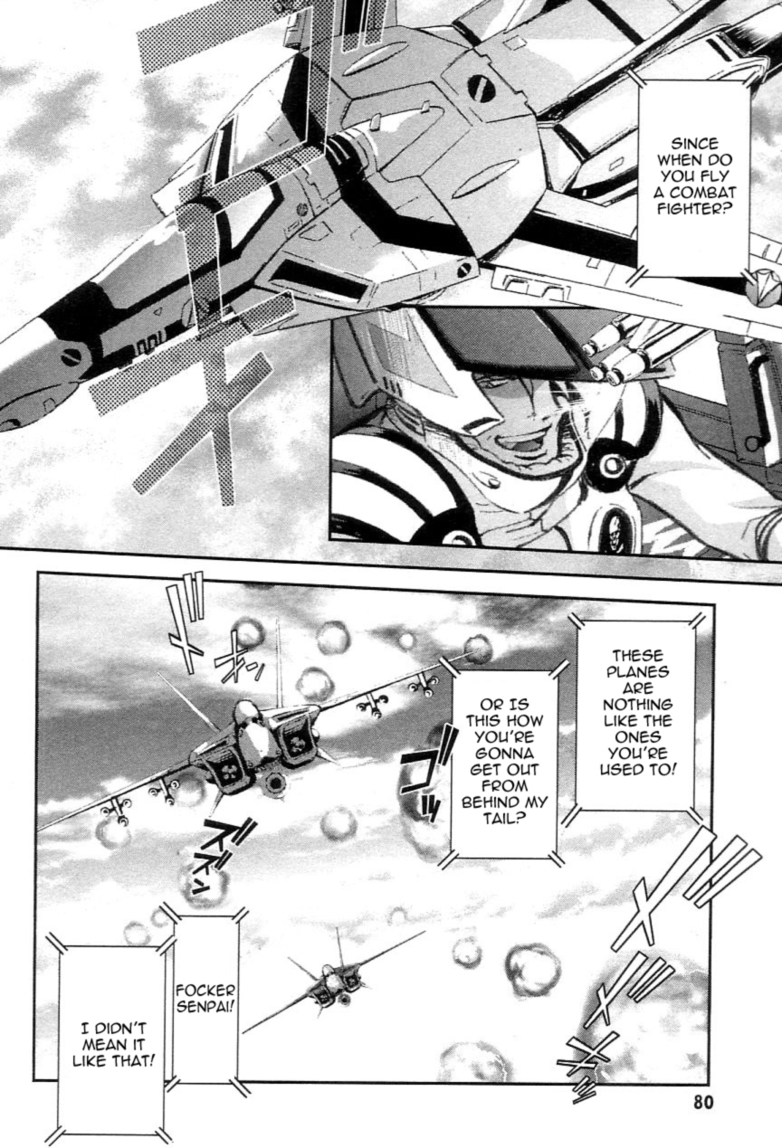 Choujikuu Yousai Macross: The First Chapter 1.1 page 79 - Vol.1 Chapter 1