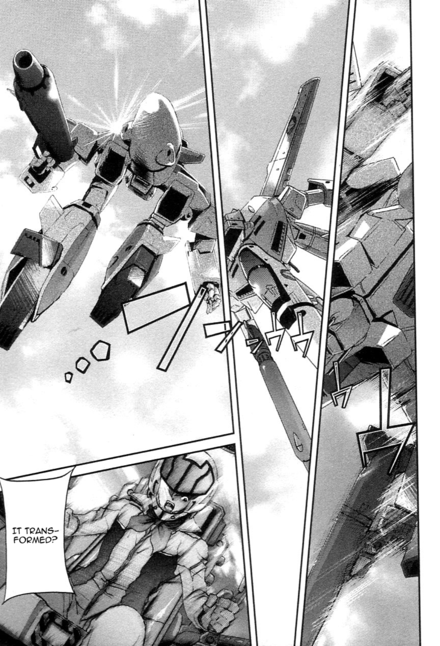 Choujikuu Yousai Macross: The First Chapter 1.1 page 86 - Vol.1 Chapter 1
