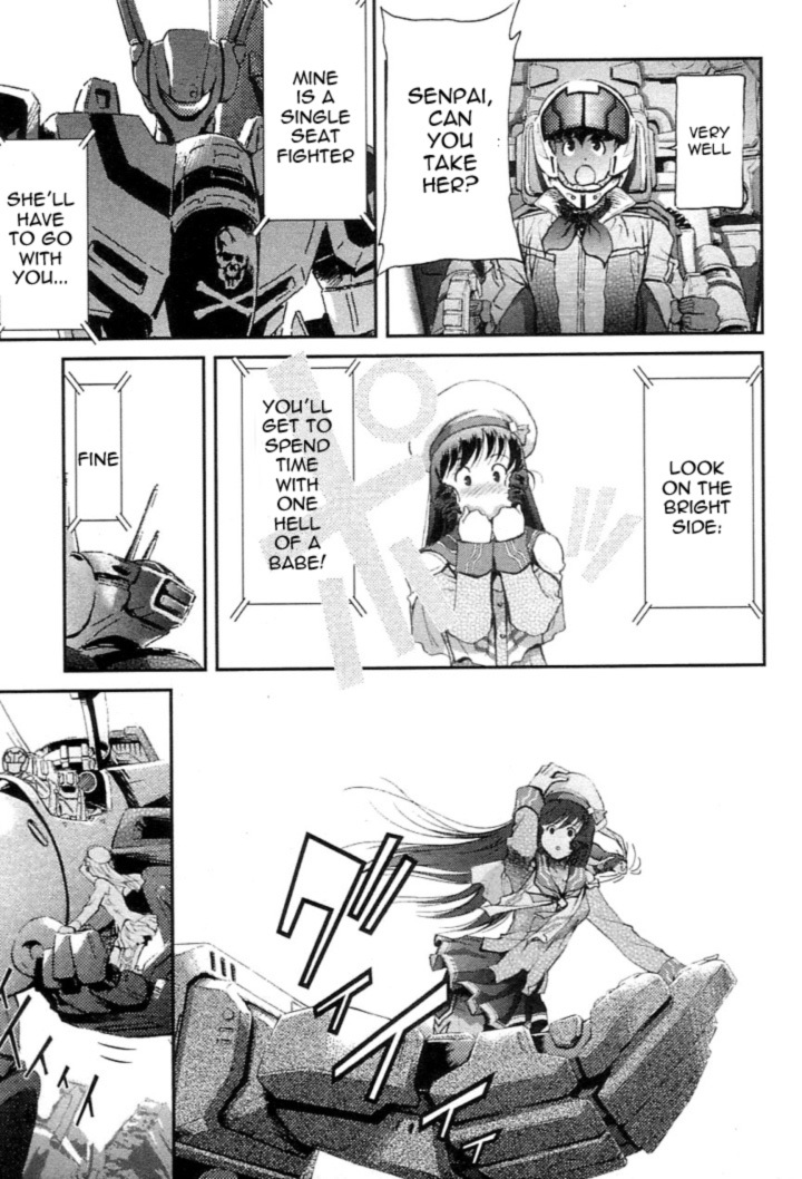 Choujikuu Yousai Macross: The First Chapter 1.2 page 30 - Vol.1 Chapter 2