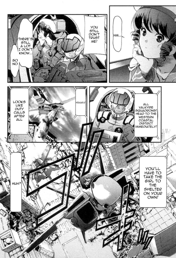 Choujikuu Yousai Macross: The First Chapter 1.2 page 37 - Vol.1 Chapter 2