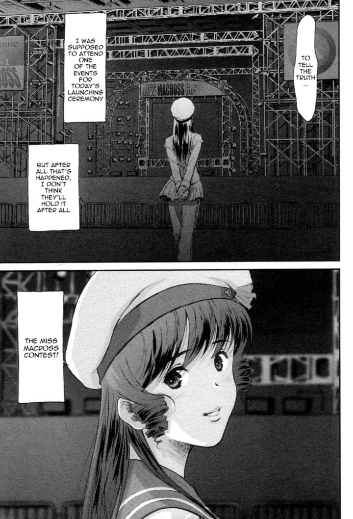 Choujikuu Yousai Macross: The First Chapter 1.2 page 40 - Vol.1 Chapter 2