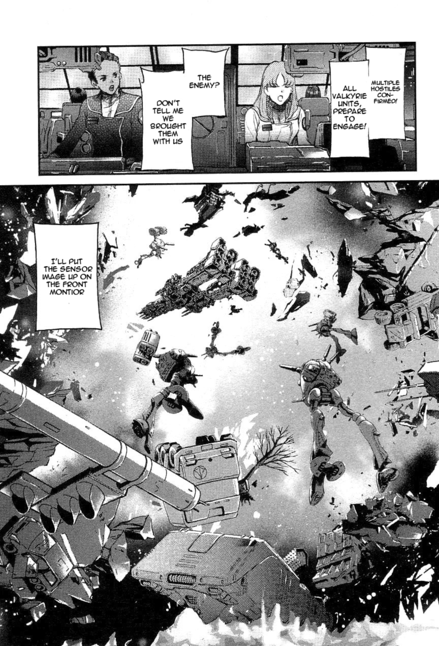 Choujikuu Yousai Macross: The First Chapter 2.3 page 20 - Vol.2 Chapter 3