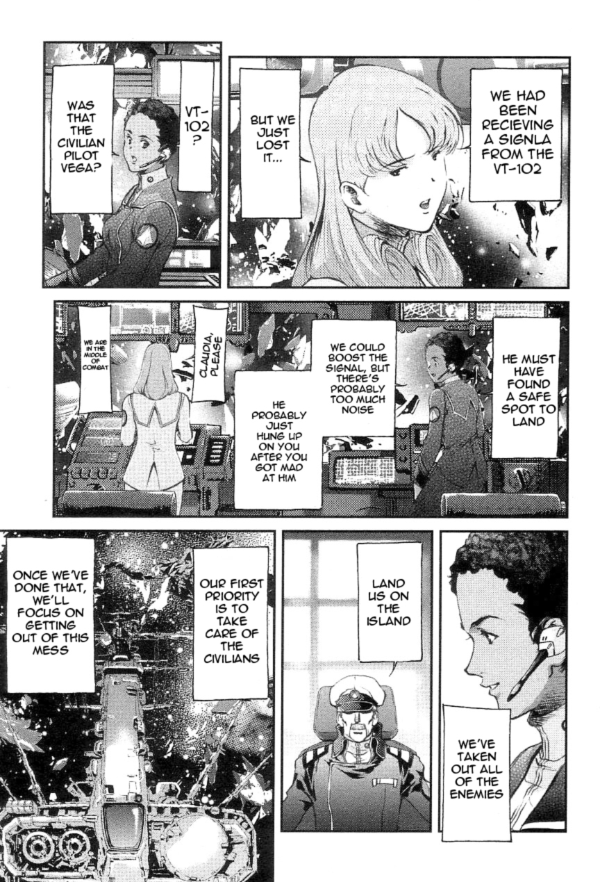 Choujikuu Yousai Macross: The First Chapter 2.3 page 32 - Vol.2 Chapter 3