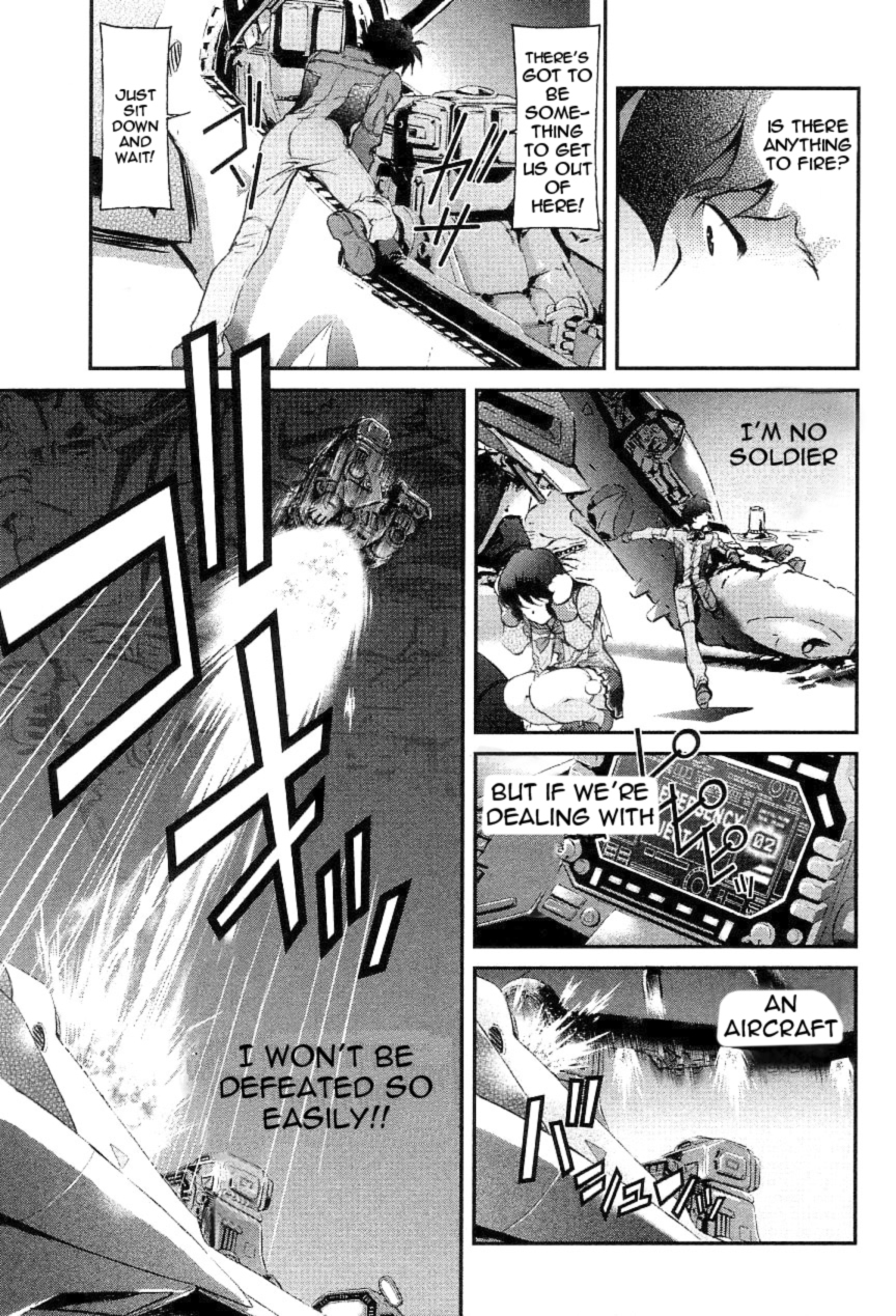 Choujikuu Yousai Macross: The First Chapter 2.3 page 38 - Vol.2 Chapter 3