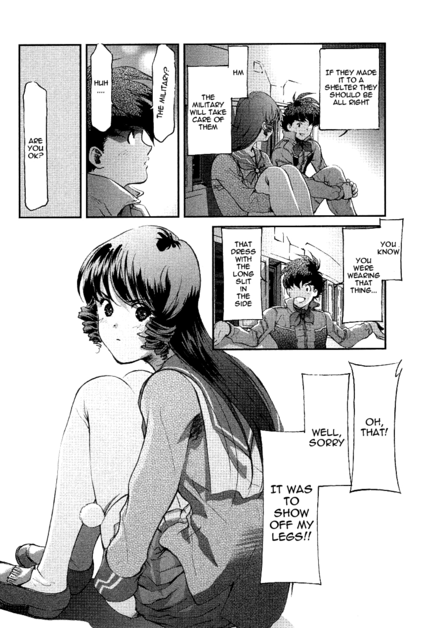Choujikuu Yousai Macross: The First Chapter 2.3 page 43 - Vol.2 Chapter 3