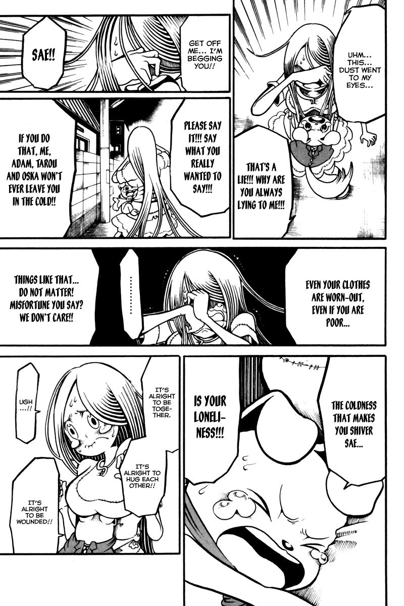 Choujin Gakuen Chapter 10 page 22 - Chapter 10: Fight for the Big Boobs Girl ~The Shaking Heart and the Shaking Chest~