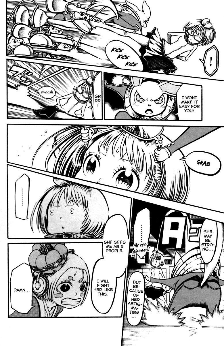 Choujin Gakuen Chapter 10 page 27 - Chapter 10: Fight for the Big Boobs Girl ~The Shaking Heart and the Shaking Chest~