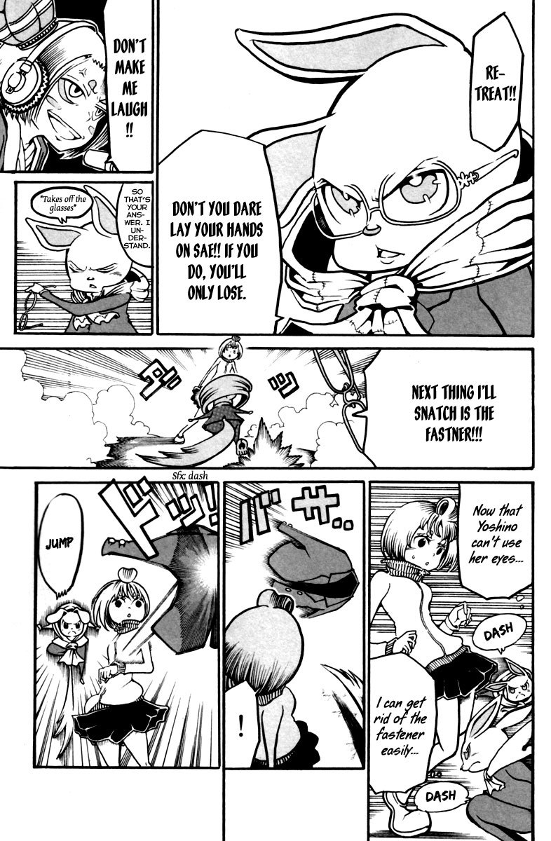 Choujin Gakuen Chapter 10 page 28 - Chapter 10: Fight for the Big Boobs Girl ~The Shaking Heart and the Shaking Chest~