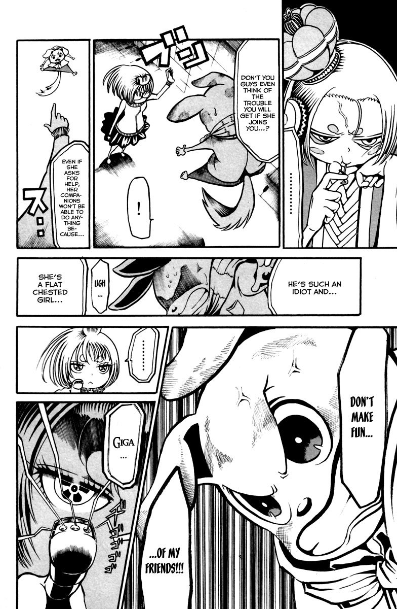 Choujin Gakuen Chapter 10 page 35 - Chapter 10: Fight for the Big Boobs Girl ~The Shaking Heart and the Shaking Chest~