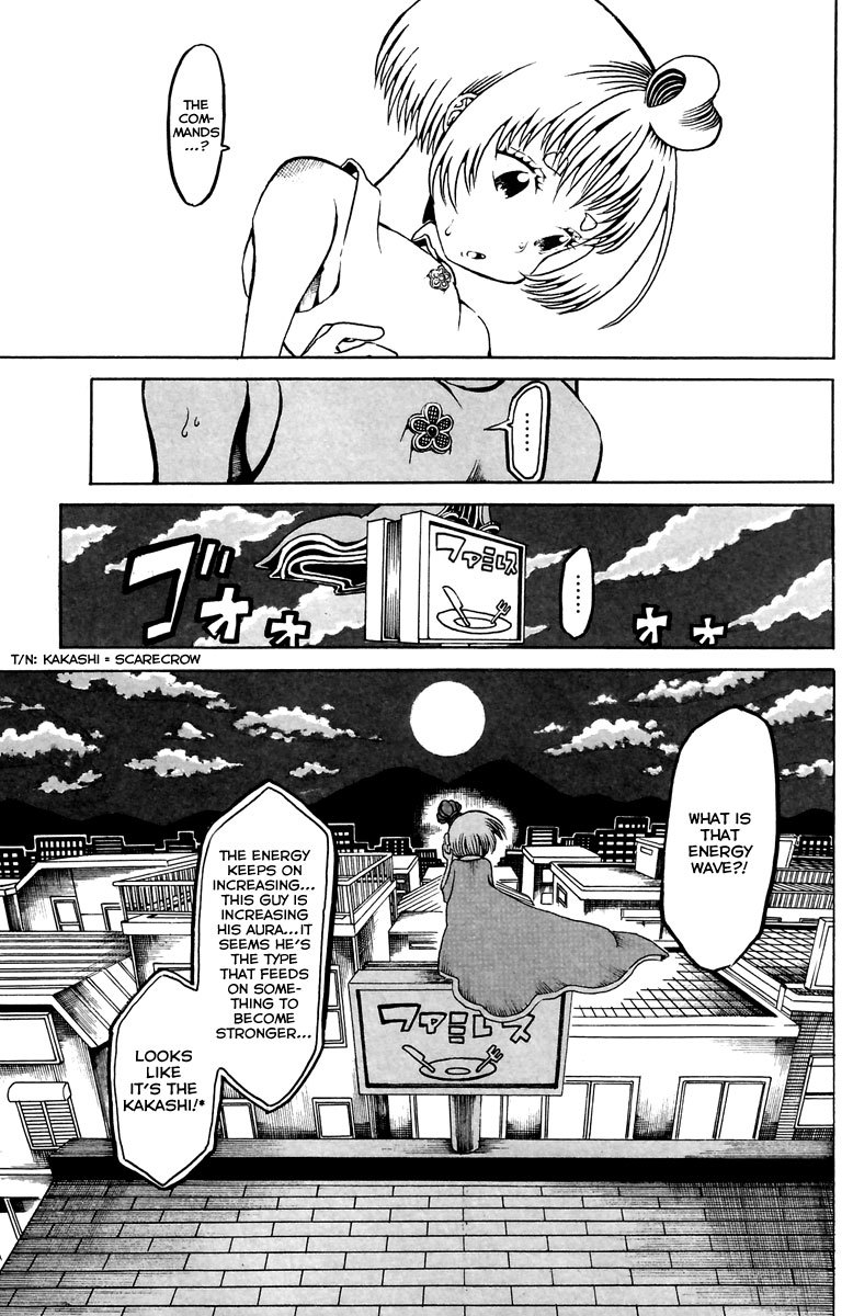 Choujin Gakuen Chapter 11 page 36 - Chapter 11: ~Misery~ A Fight for the Gloomy Homeless Girl