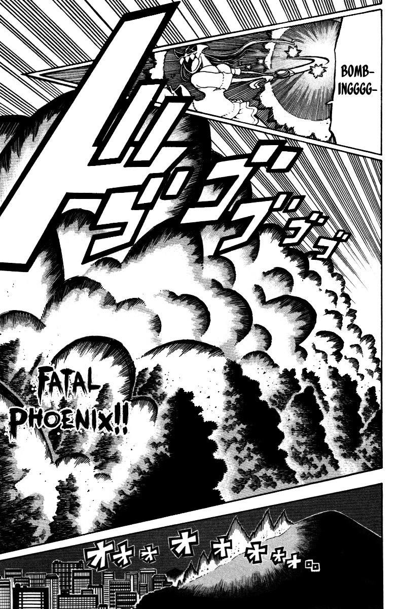 Choujin Gakuen Chapter 12 page 14 - Chapter 12: ~Scarecrow~ Changes in the Fight for the Homeless Girl