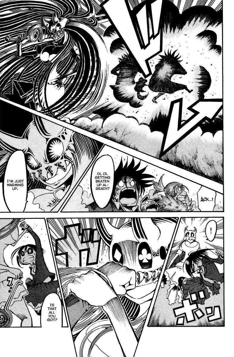 Choujin Gakuen Chapter 12 page 20 - Chapter 12: ~Scarecrow~ Changes in the Fight for the Homeless Girl