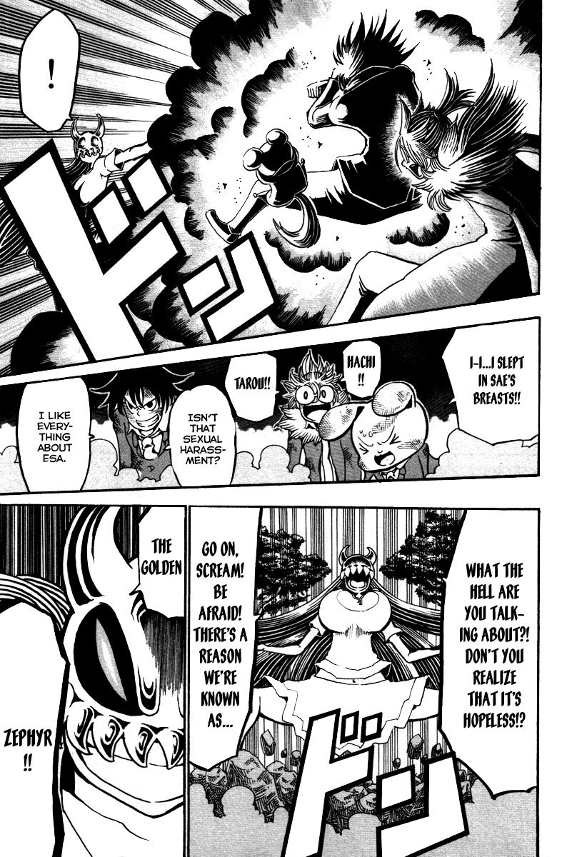 Choujin Gakuen Chapter 12 page 28 - Chapter 12: ~Scarecrow~ Changes in the Fight for the Homeless Girl