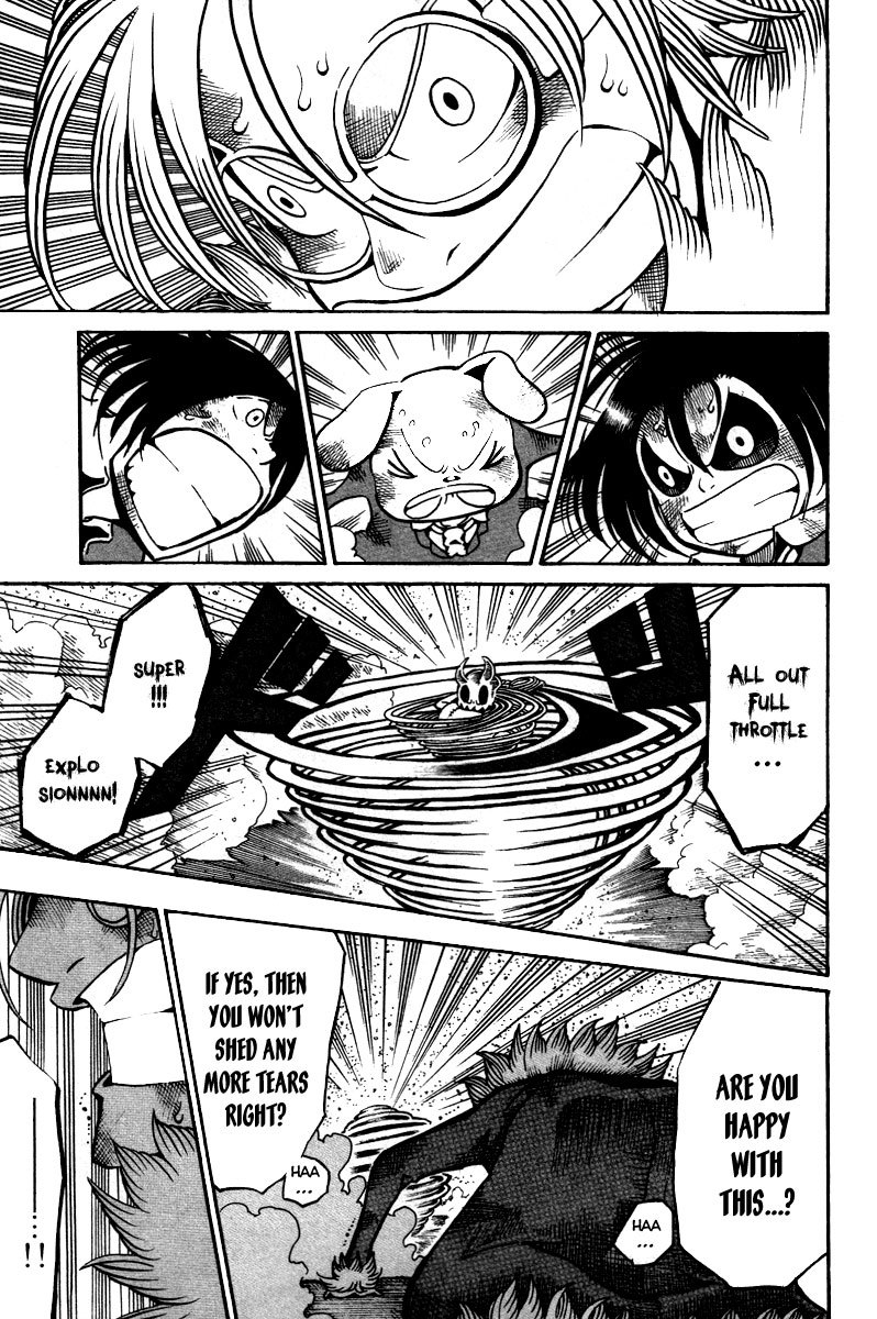 Choujin Gakuen Chapter 12 page 34 - Chapter 12: ~Scarecrow~ Changes in the Fight for the Homeless Girl