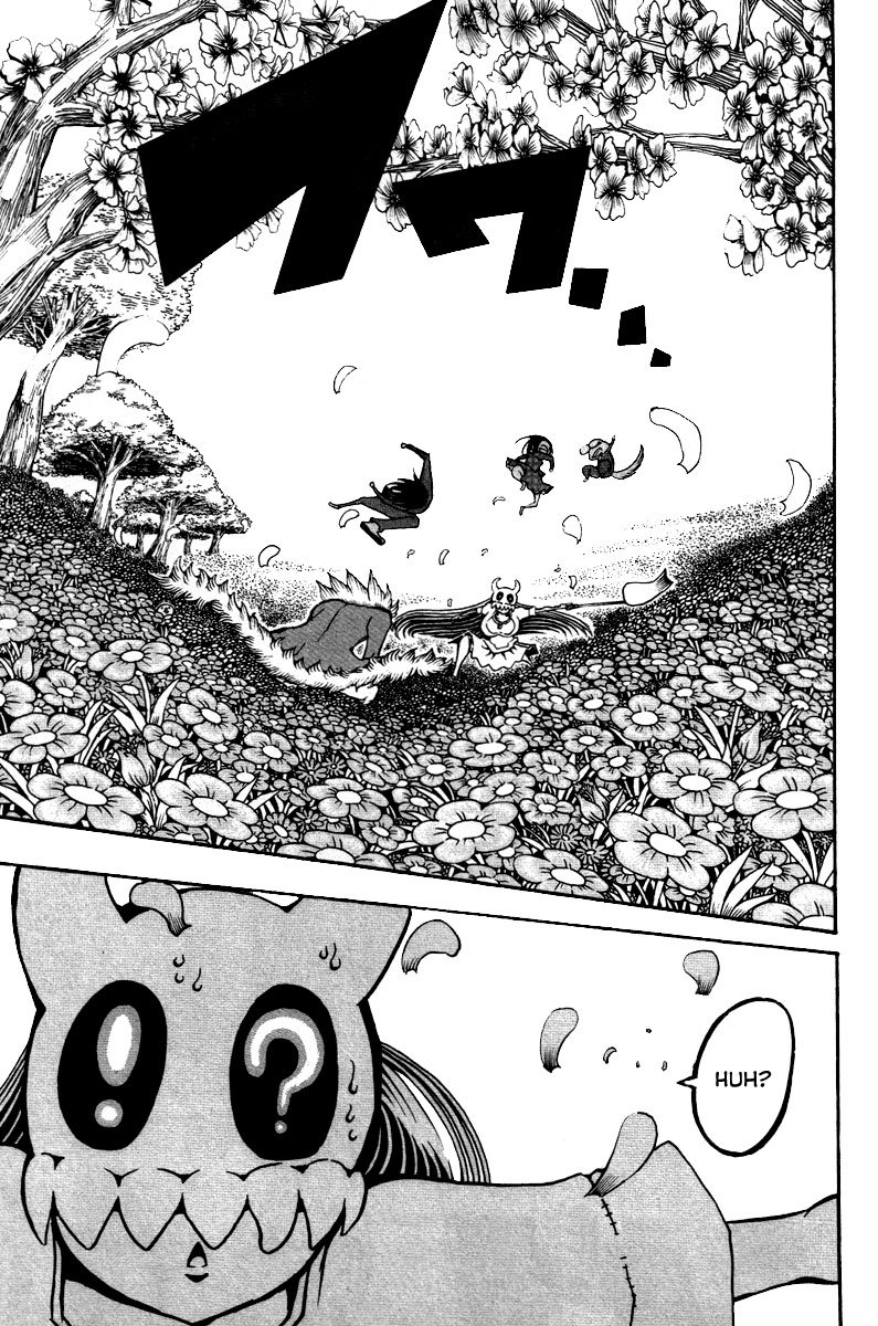 Choujin Gakuen Chapter 12 page 36 - Chapter 12: ~Scarecrow~ Changes in the Fight for the Homeless Girl