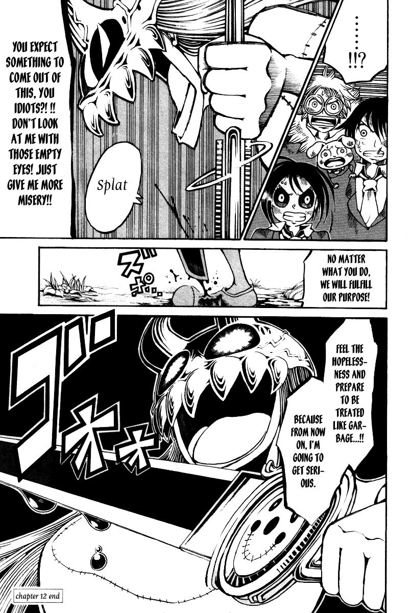 Choujin Gakuen Chapter 12 page 40 - Chapter 12: ~Scarecrow~ Changes in the Fight for the Homeless Girl