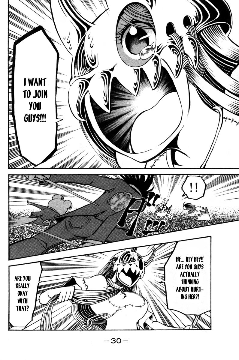 Choujin Gakuen Chapter 13 page 32 - Chapter 13: The End of the Battle for the Homeless Girl