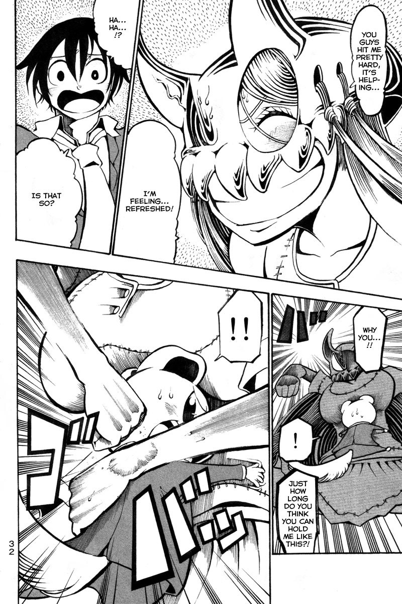 Choujin Gakuen Chapter 13 page 34 - Chapter 13: The End of the Battle for the Homeless Girl