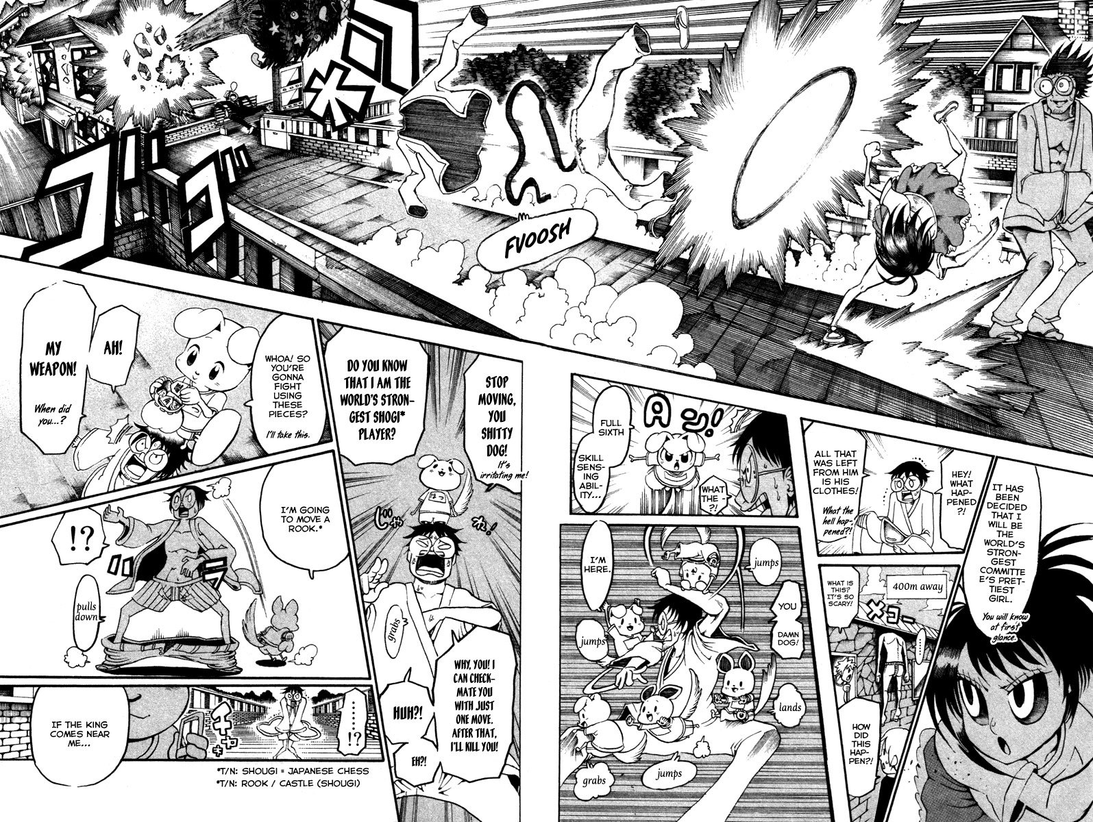 Choujin Gakuen Chapter 15 page 22 - Chapter 15: Irregular Happenings