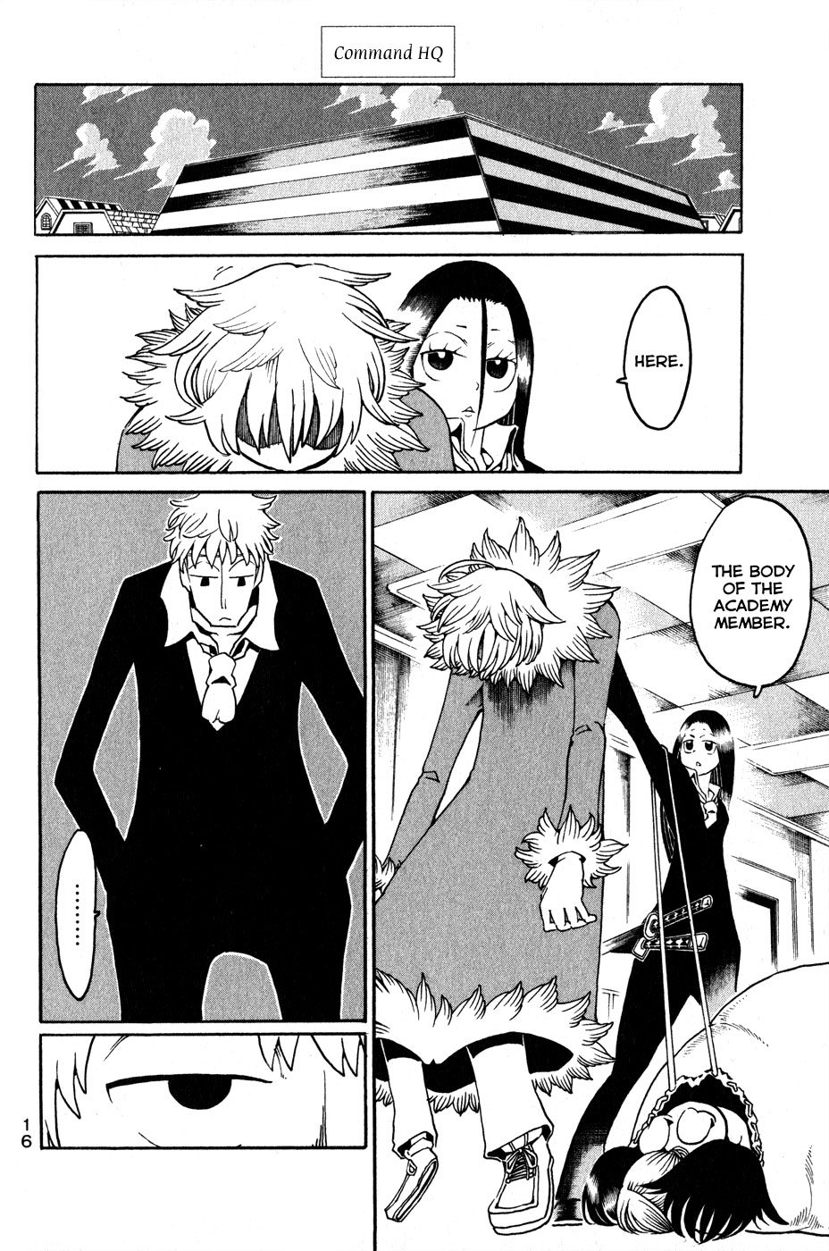 Choujin Gakuen Chapter 17 page 20 - Chapter 17: The Youkai Emperor & "The Coming Days"