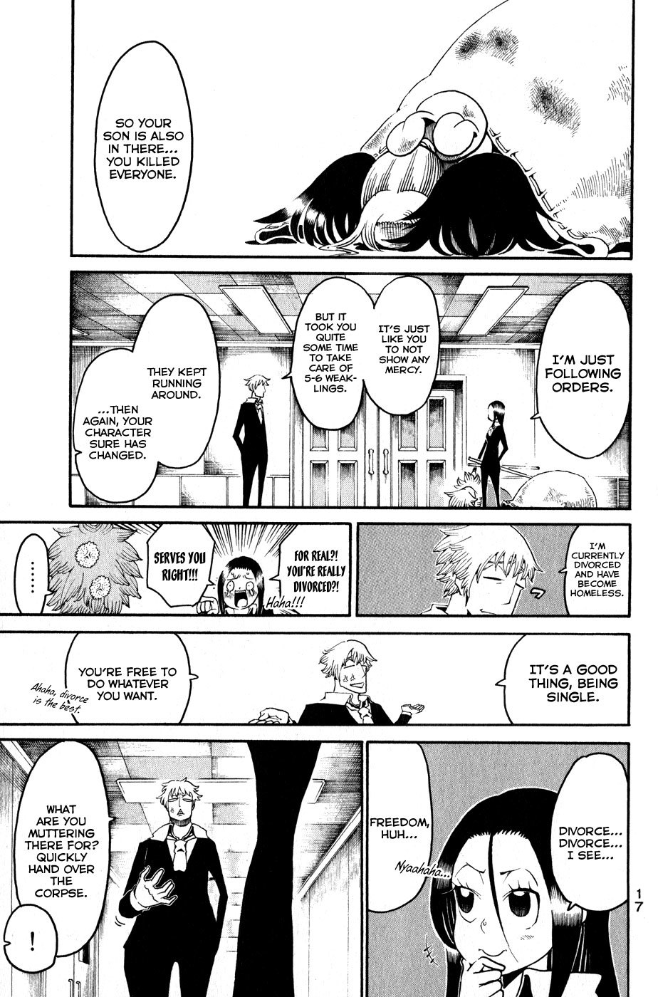 Choujin Gakuen Chapter 17 page 21 - Chapter 17: The Youkai Emperor & "The Coming Days"