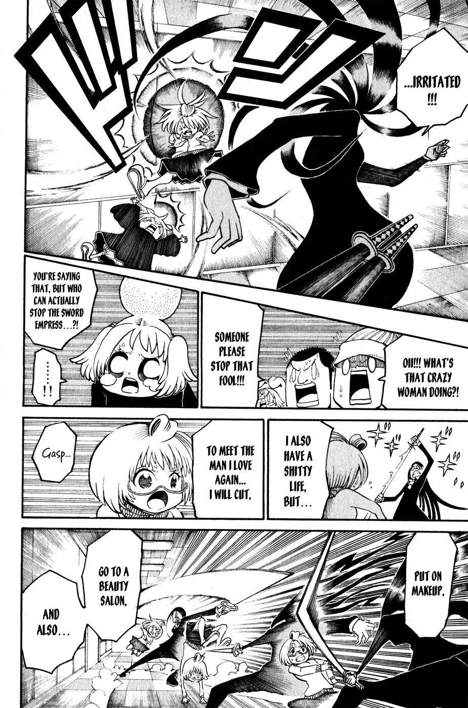 Choujin Gakuen Chapter 17 page 28 - Chapter 17: The Youkai Emperor & "The Coming Days"