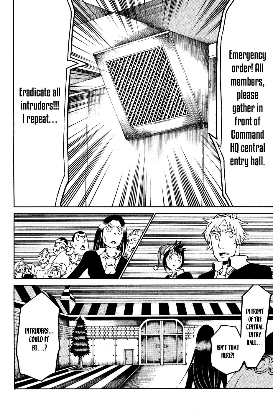 Choujin Gakuen Chapter 17 page 40 - Chapter 17: The Youkai Emperor & "The Coming Days"