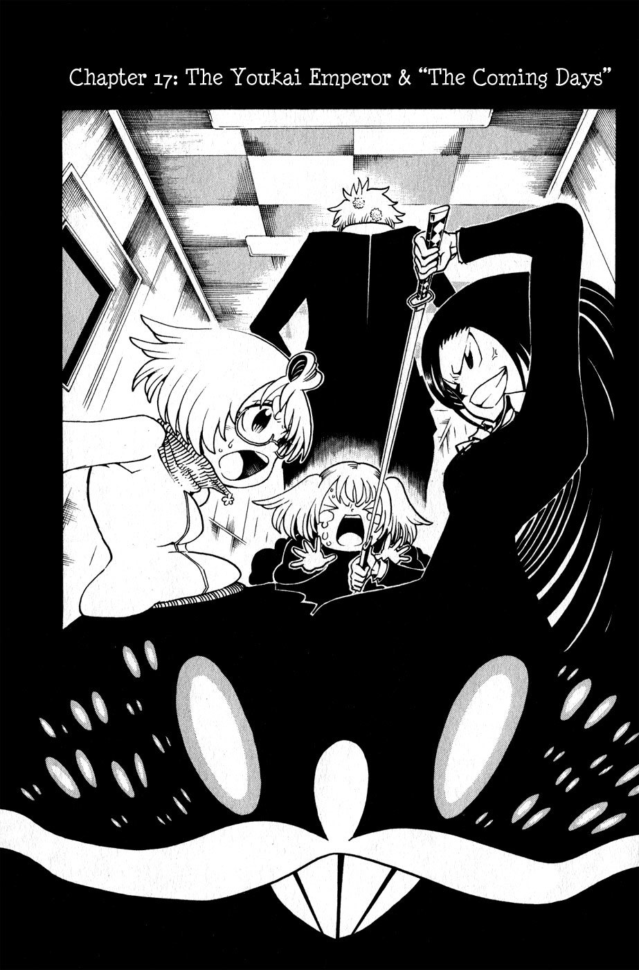 Choujin Gakuen Chapter 17 page 9 - Chapter 17: The Youkai Emperor & "The Coming Days"