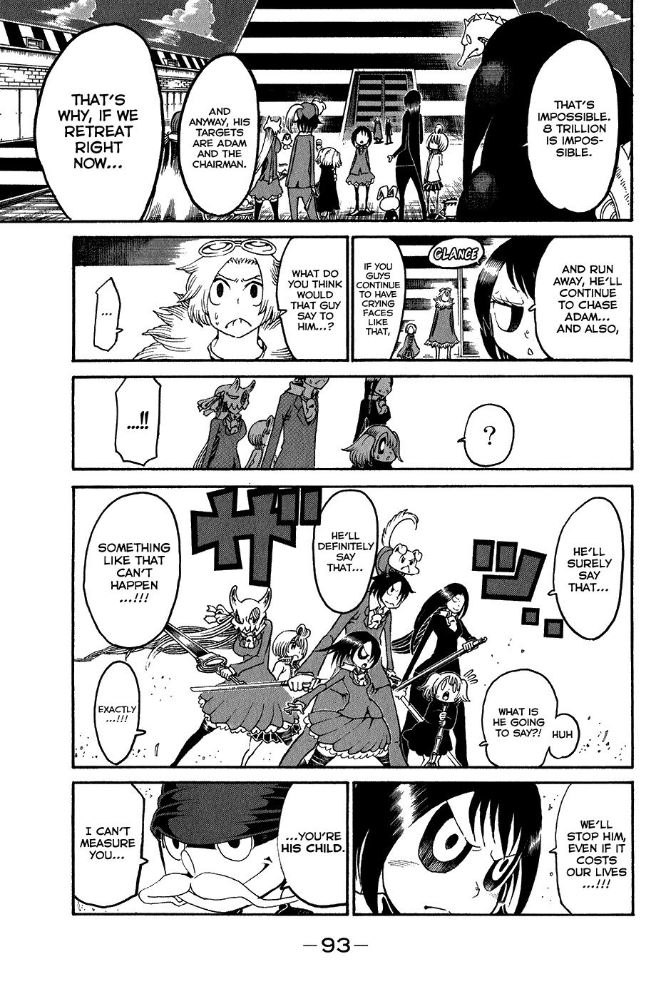 Choujin Gakuen Chapter 19 page 9 - Chapter 19: Adam