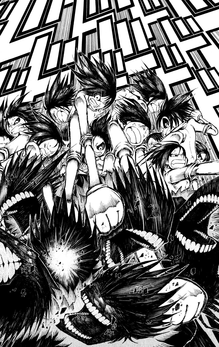Choujin Gakuen Chapter 20 page 38 - Chapter 20: The Awakening of the Strongest Supernatural Human and Youkai Incident