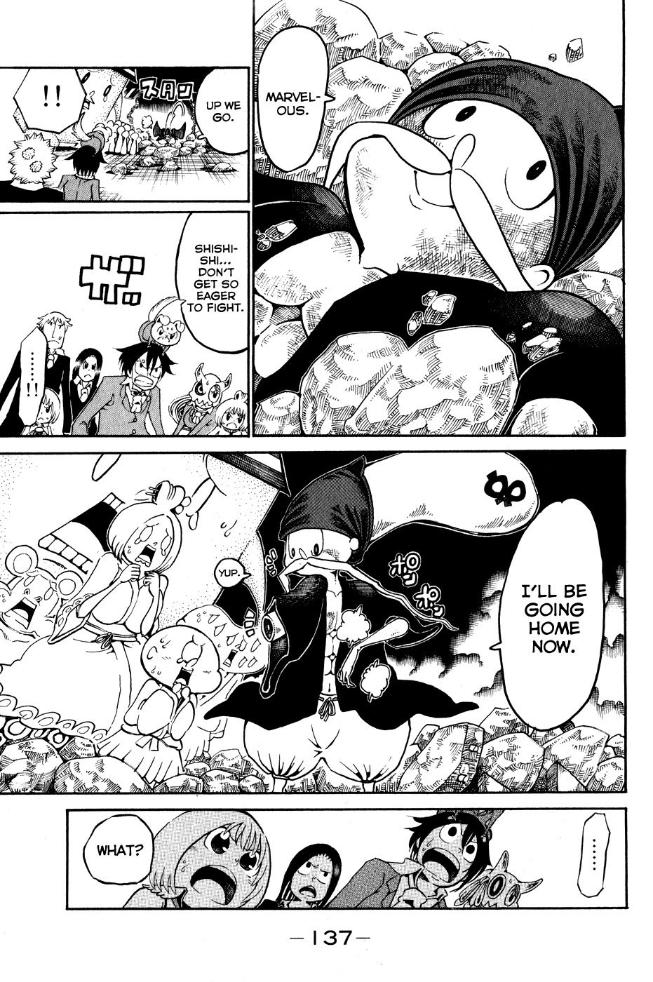 Choujin Gakuen Chapter 20 page 6 - Chapter 20: The Awakening of the Strongest Supernatural Human and Youkai Incident