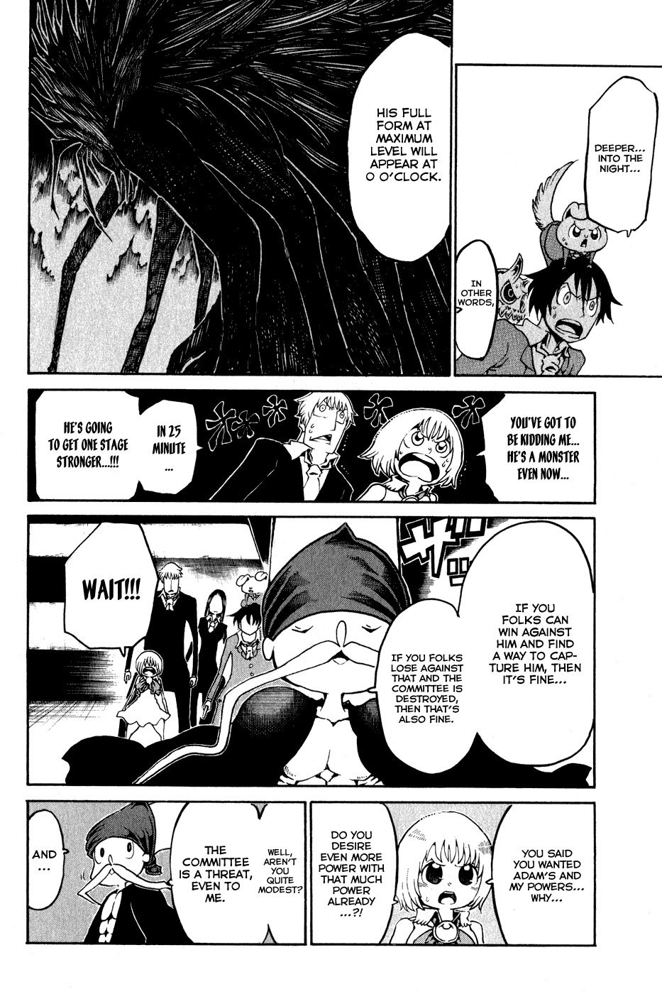 Choujin Gakuen Chapter 20 page 9 - Chapter 20: The Awakening of the Strongest Supernatural Human and Youkai Incident