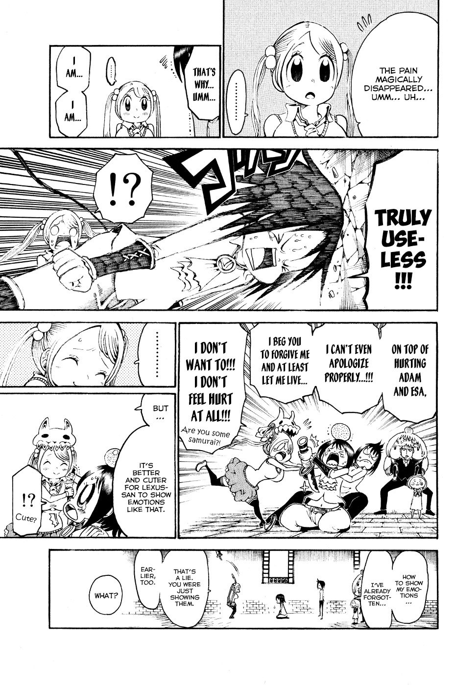 Choujin Gakuen Chapter 24 page 10 - Chapter 24: Demon Emperor -Merciful One-