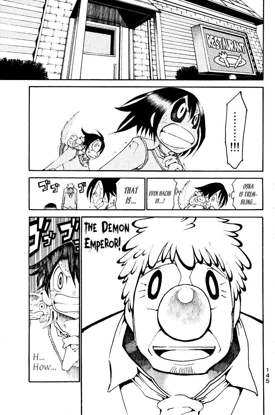 Choujin Gakuen Chapter 24 page 14 - Chapter 24: Demon Emperor -Merciful One-