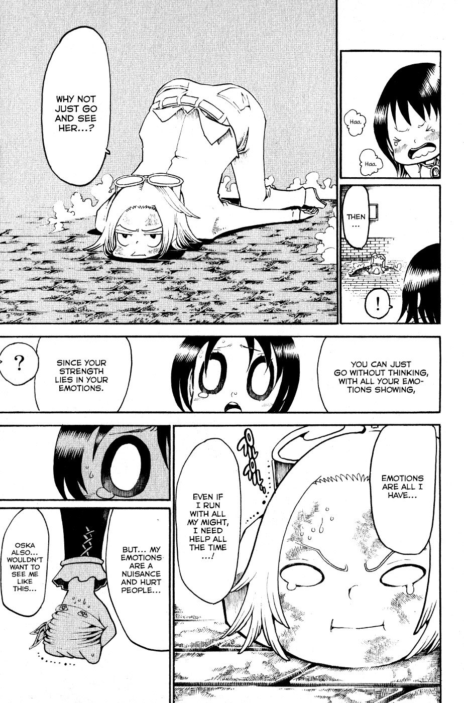 Choujin Gakuen Chapter 24 page 38 - Chapter 24: Demon Emperor -Merciful One-