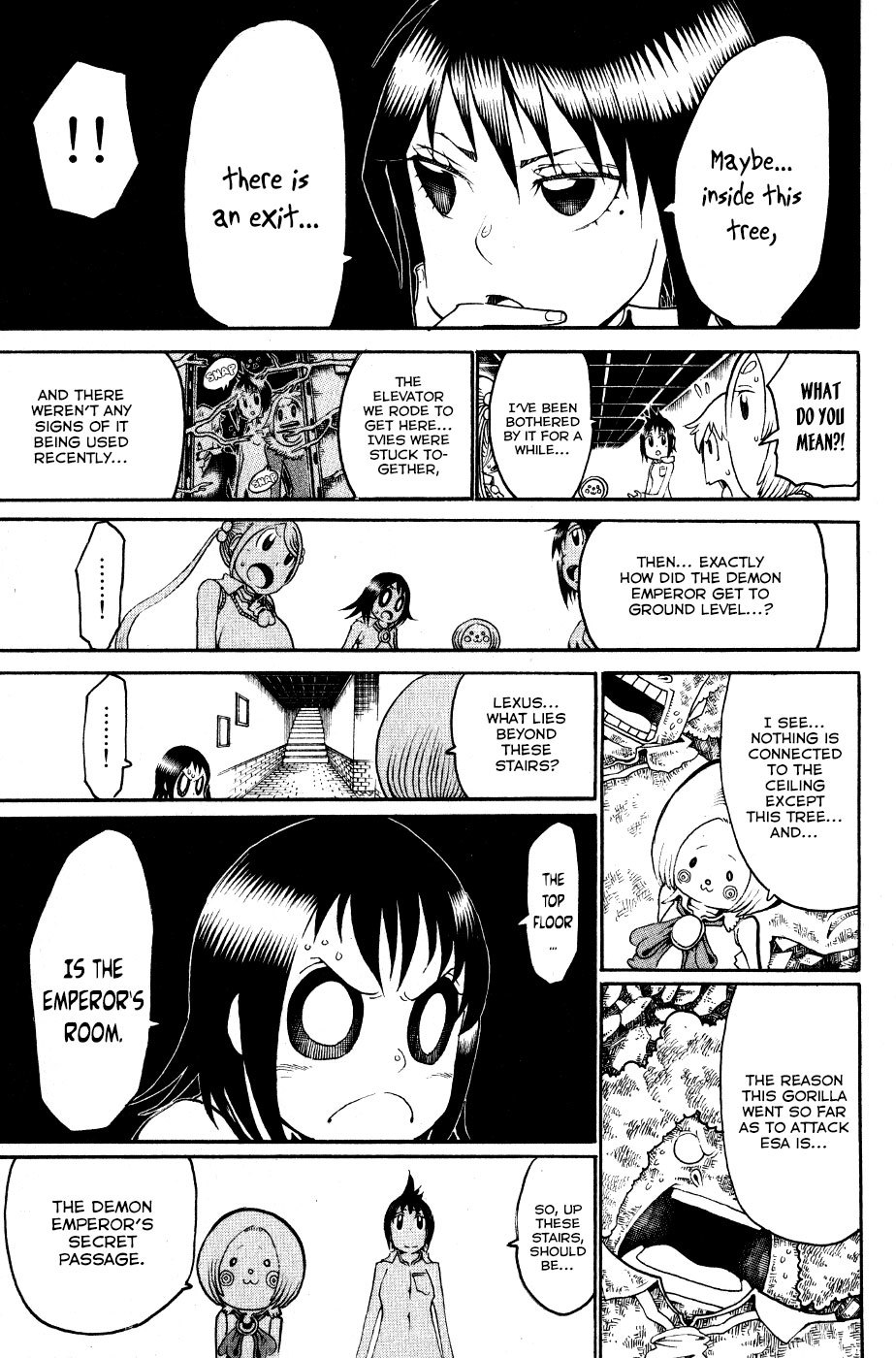 Choujin Gakuen Chapter 24 page 46 - Chapter 24: Demon Emperor -Merciful One-