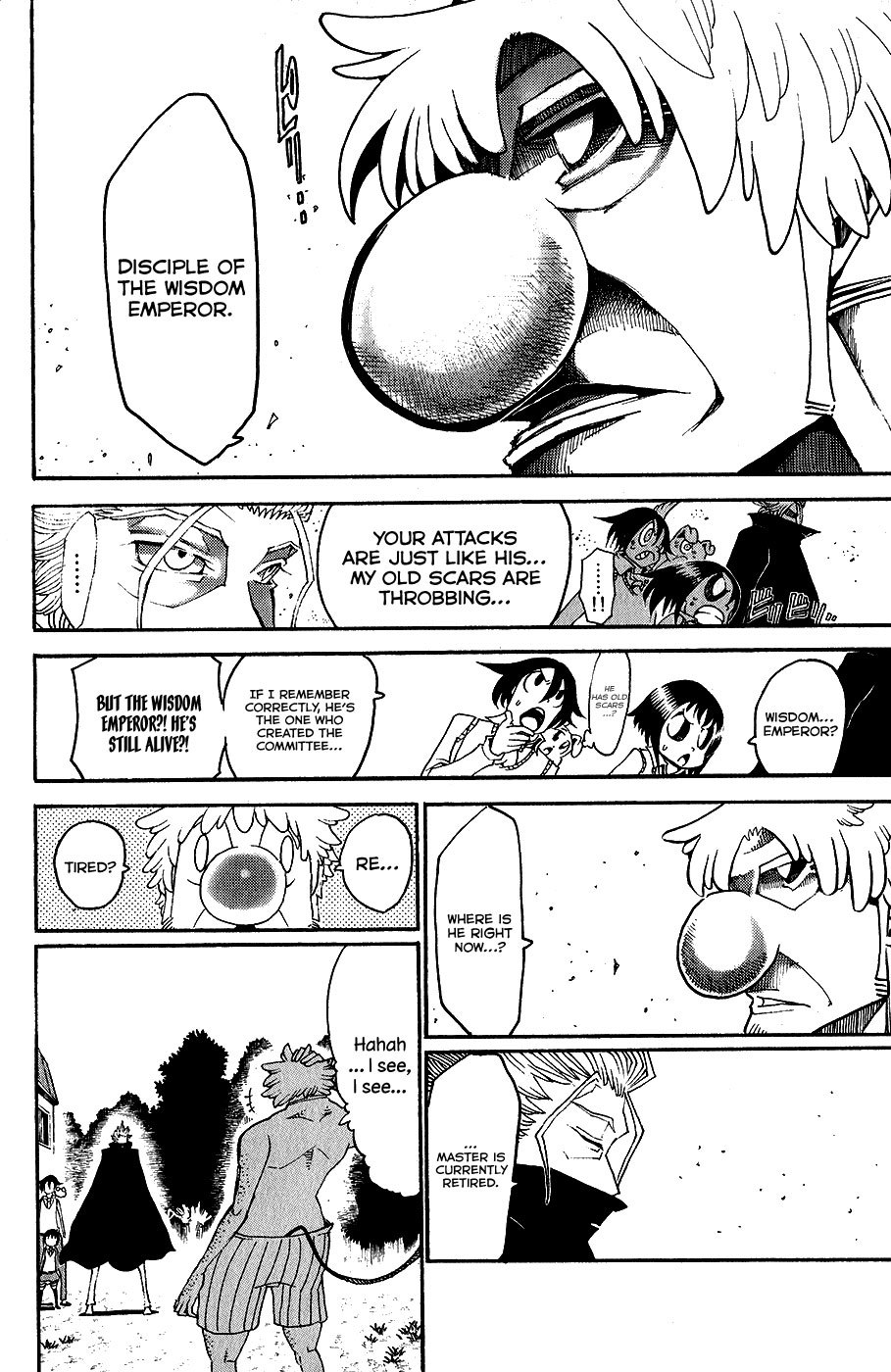 Choujin Gakuen Chapter 25 page 17 - Chapter 25: Small Fist and Big Fist