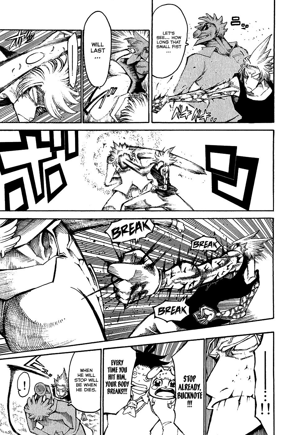 Choujin Gakuen Chapter 25 page 30 - Chapter 25: Small Fist and Big Fist