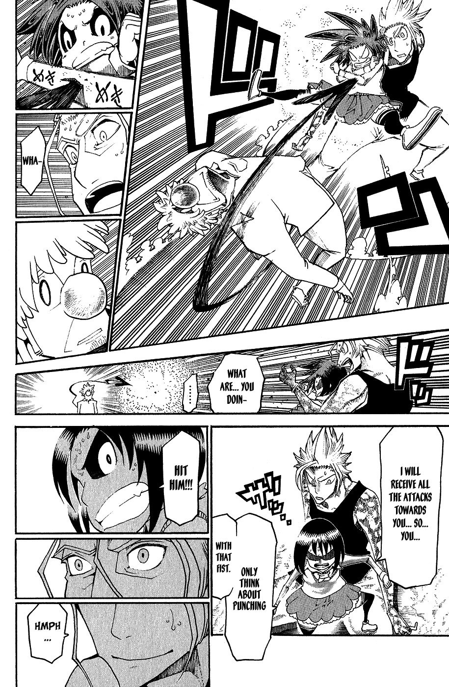 Choujin Gakuen Chapter 25 page 31 - Chapter 25: Small Fist and Big Fist