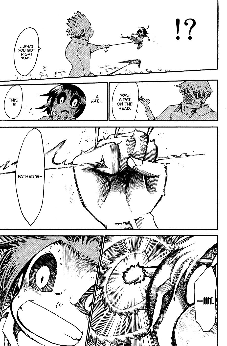 Choujin Gakuen Chapter 25 page 38 - Chapter 25: Small Fist and Big Fist