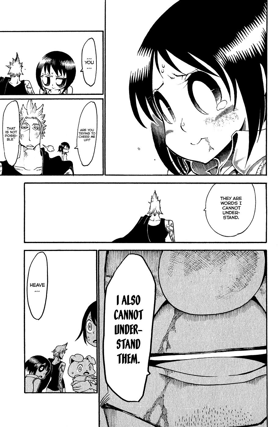 Choujin Gakuen Chapter 25 page 44 - Chapter 25: Small Fist and Big Fist