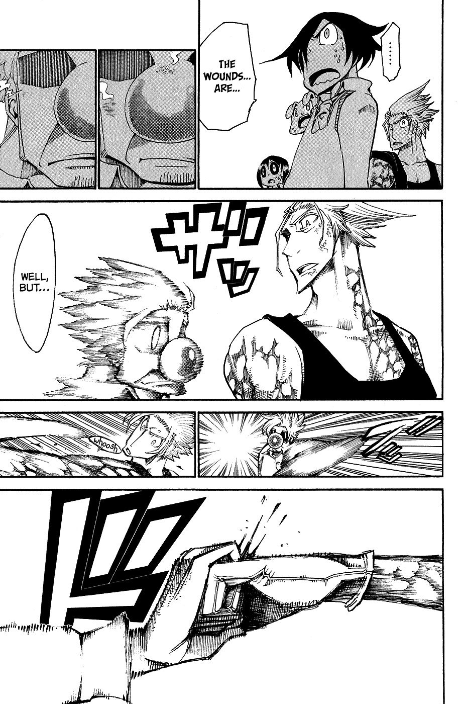 Choujin Gakuen Chapter 25 page 46 - Chapter 25: Small Fist and Big Fist