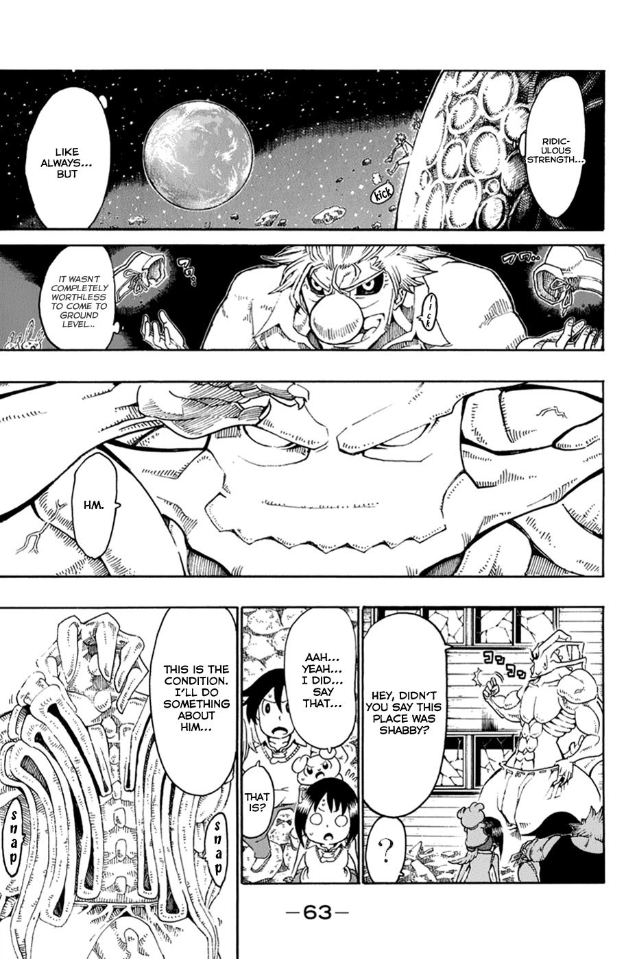 Choujin Gakuen Chapter 26 page 13 - Chapter 26: Jazeyo
