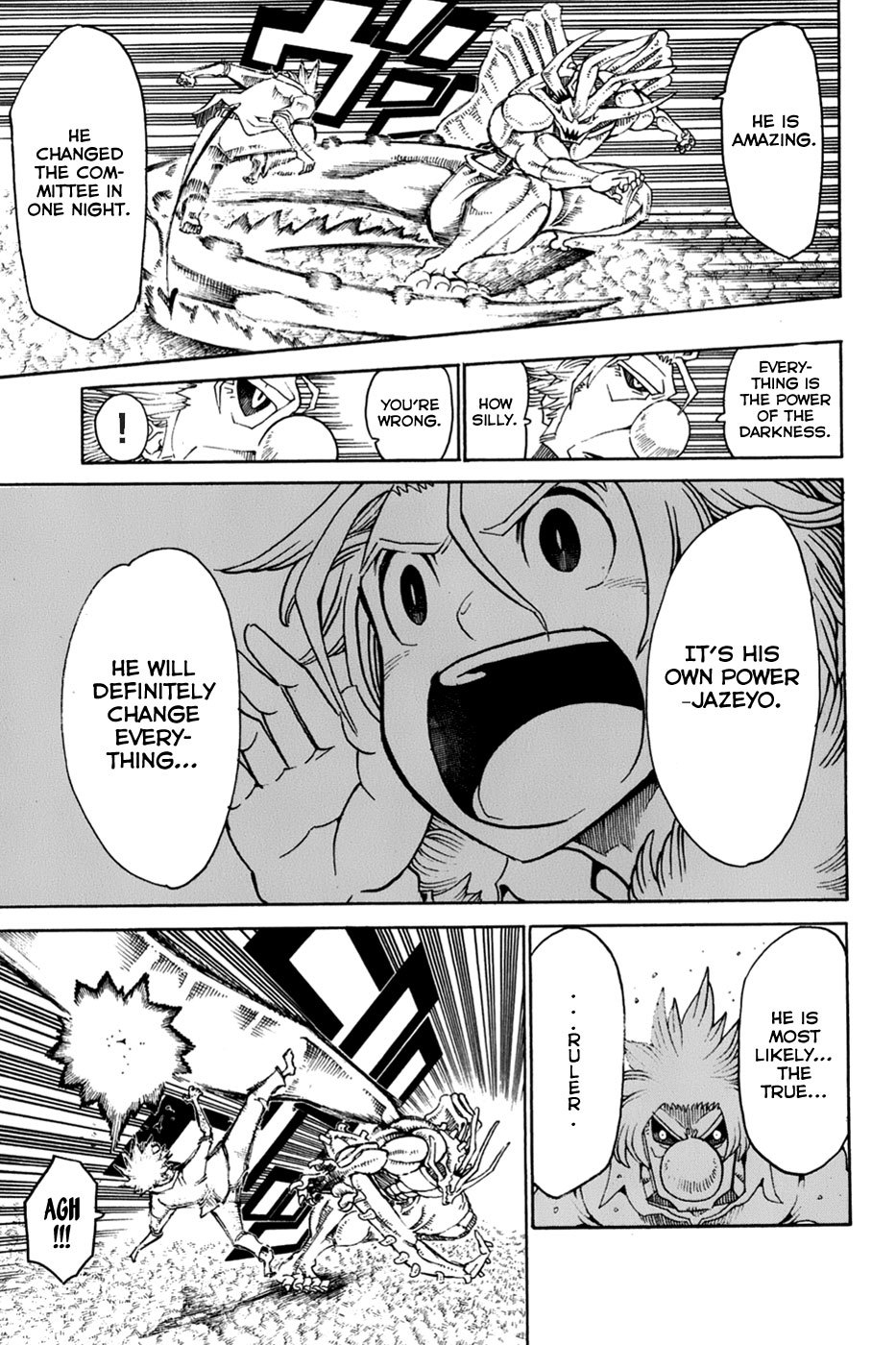 Choujin Gakuen Chapter 26 page 27 - Chapter 26: Jazeyo