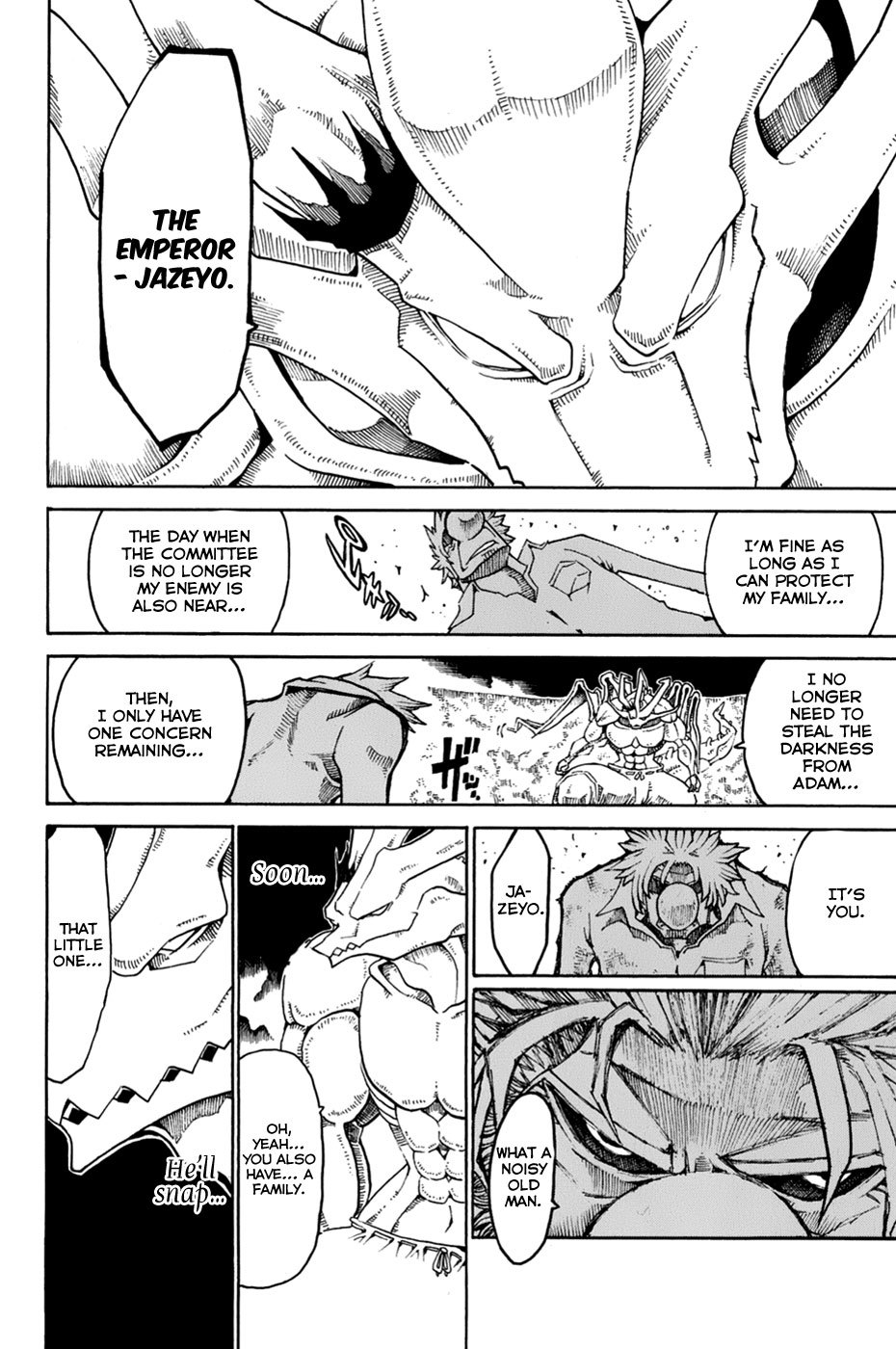 Choujin Gakuen Chapter 26 page 28 - Chapter 26: Jazeyo