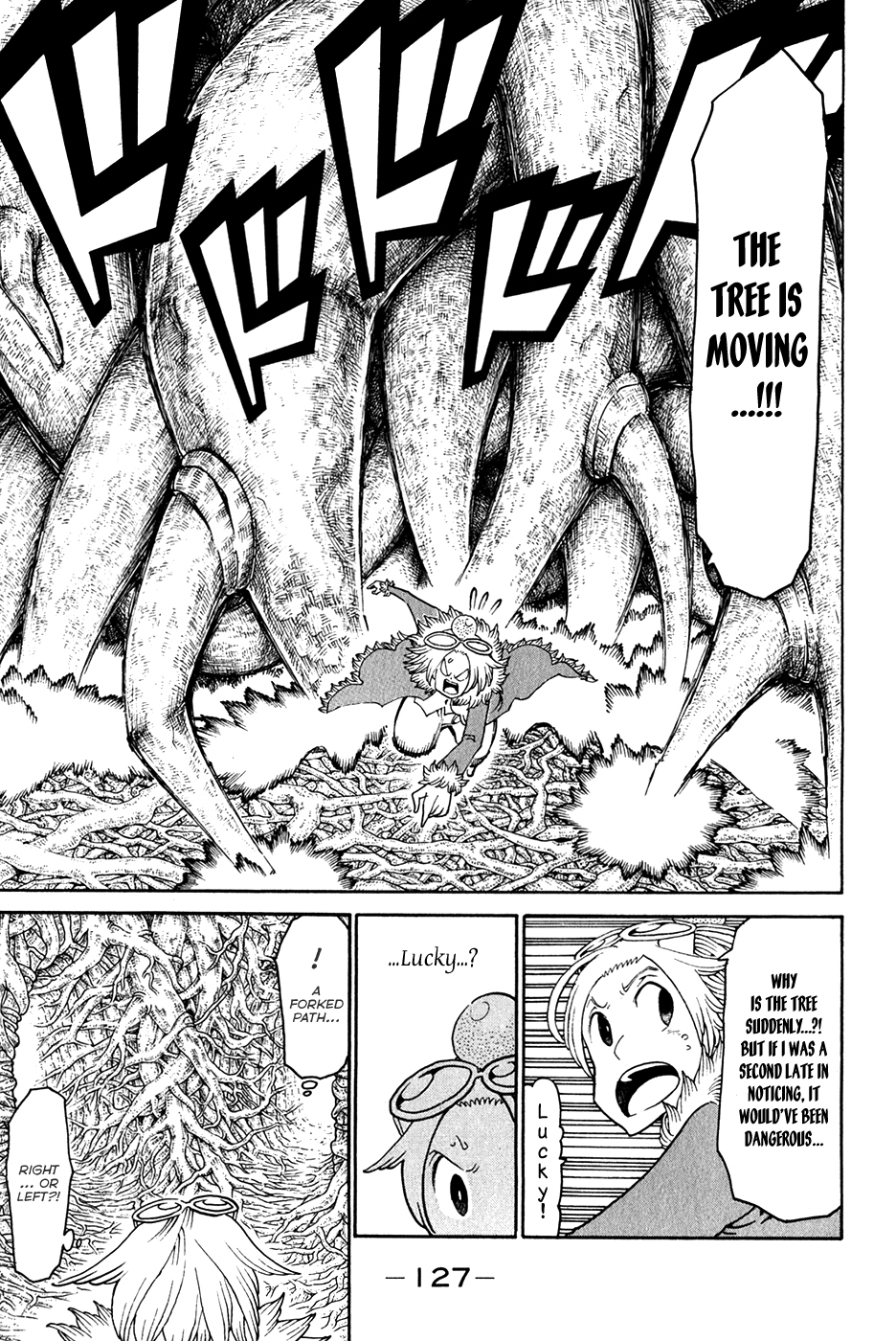 Choujin Gakuen Chapter 27 page 28 - Chapter 27: The Fruit of Knowledge and the Snake
